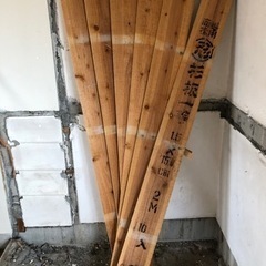昭和の杉板　荒板