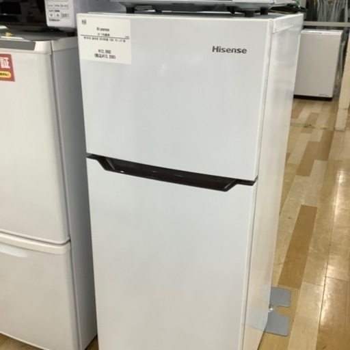 【トレファク ラパーク岸和田店】2019年製 Hisense 2ドア冷蔵庫 入荷しました【6ヶ月保証】