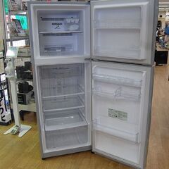 ③ 冷蔵庫 203L 2017年製 2ドア 日立 R-20FA 200Lクラス シルバー系 二百L 大型 HITACHI 札幌市 清田区 平岡