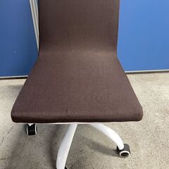 【格安】オフィスチェア ブラウン系 椅子 キャスター付き 昇降機...