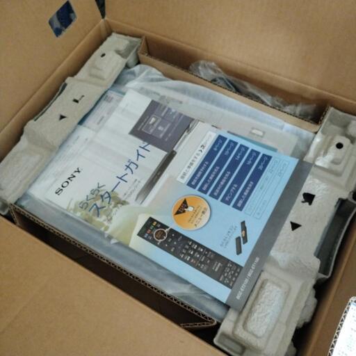 新品未使用 SONY製 ブルーレイレコーダー