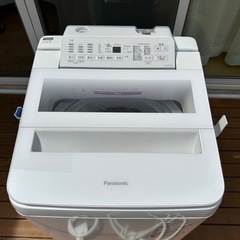 宇都宮市内お届け無料！【美品】2022年製パナソニック 全自動電機洗濯機 7㎏ NA-FA70H9 