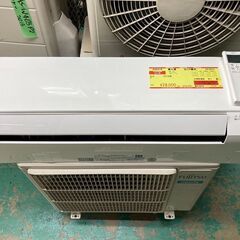 K05319　中古エアコン アイリスオーヤマ 2019年製 主に6畳用 冷房能力 2.2KW / 暖房能力 2.2KW