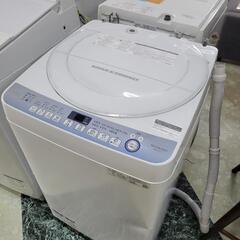 SHARP　シャープ　７kg洗濯機　ES-T711W　中古　リサ...