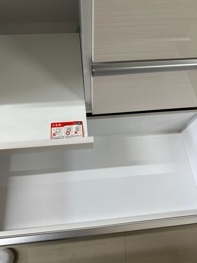 ジモティ来店特価!! 食器棚 入江木工 ホワイト J-0572 キッチンボード