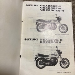 GSX250E パーツリスト
