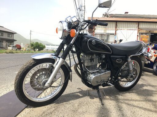 福山市　瀬戸町　ヤマハ SR400 RH01J 実働 書類付き 吹け上がり良好 キレイめ ツーリング カフェレーサー カスタムベースにも