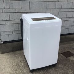 【動作OK】アイリスオーヤマ 全自動洗濯機5kg ホワイト系 I...