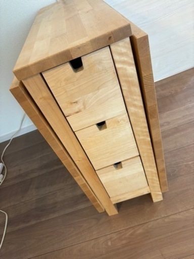 IKEA 伸縮ダイニングテーブル IKEA ビュースタ ダイニング伸長式