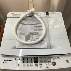 超美品】Hisense ハイセンス 洗濯機 HW-55E2W 2024年製 5.5㎏