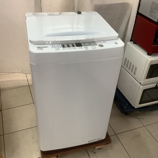 【超美品】Hisense  ハイセンス　洗濯機　HW-55E2W  2024年製  5.5㎏