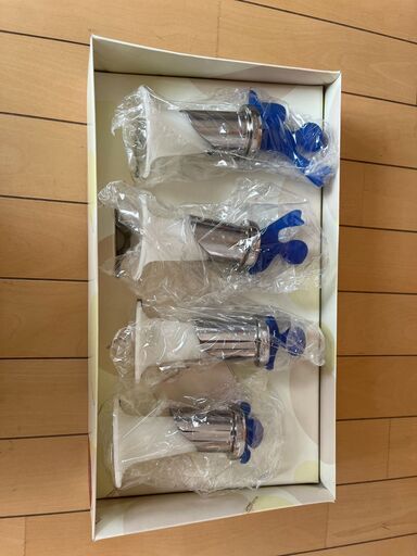 【未使用・イタリア製食器】Bugatti シャンパン用ボトル止め (bottled man) (13個セット)