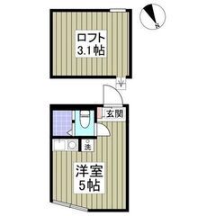 ｟1R｠💙フリーレント1ヵ月❕敷０＆礼０❕横須賀市❕初期費…