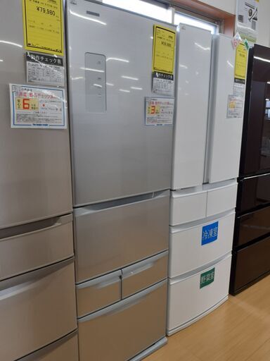 お値下げ致しました【U1382】冷蔵庫 東芝 GR-417GL 2018年製