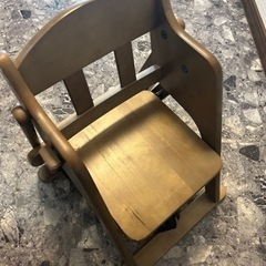 木製ベビーチェア　家具 椅子 