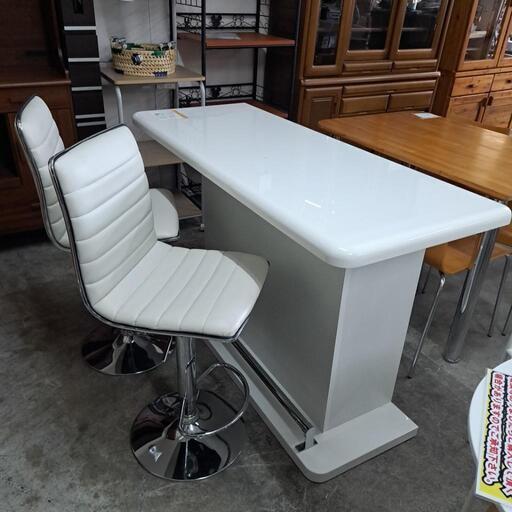 値下げ15,000円‼️美品 激安 バーカウンター\u0026チェアー 3点セット