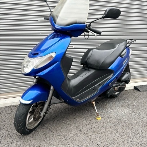 2718.最強2スト　激速アドレス110 バッテリー、シート新品　千葉県柏市　即日配送、自走引き取りも可能
