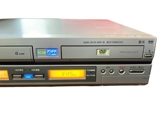 SHARP シャープ HDD DVD ビデオー体型レコーダー DV-HRW30 家電 映像 