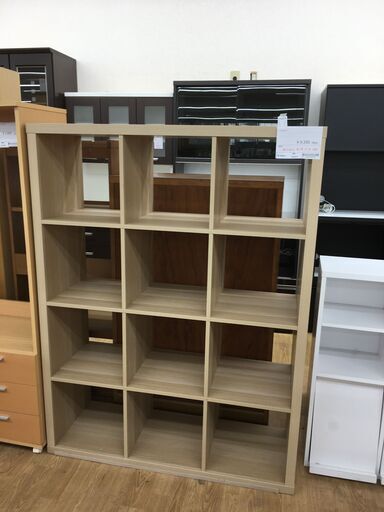 ★ジモティ割あり★  シェルフ  W112×D39×H147 クリーニング済み SJ5819
