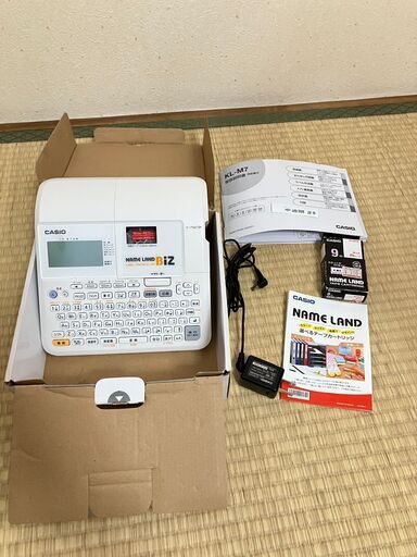 CASIO KL-M7 NAME LAND Biz ネームランド カートリッジ付