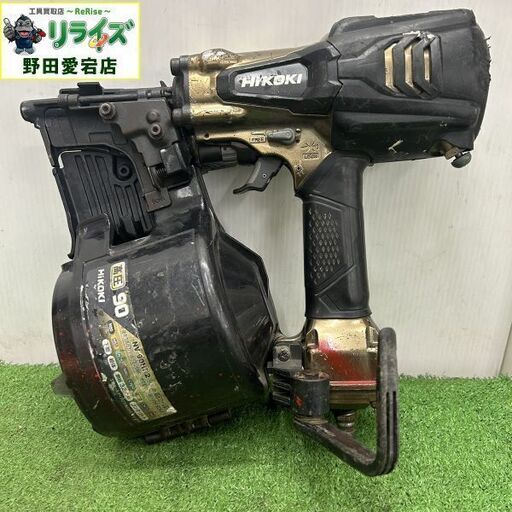 【ジャンク】HiKOKI NV75HRA 高圧釘打ち機【野田愛宕店】【店頭取引限定】【中古】ITLZWOX917FG