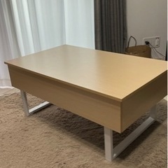 家具 昇降式テーブル リビングテーブル　机