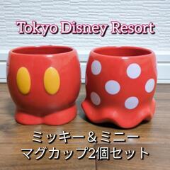 【Tokyo Disney Resort】美品ミッキー＆ミニーペ...