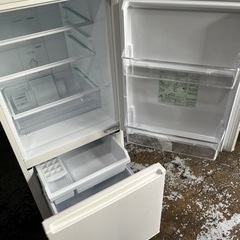 AQUA 冷蔵庫 168L 2021年 2ドア 1人暮らし 単身 AQR-17M アクア 動作品 