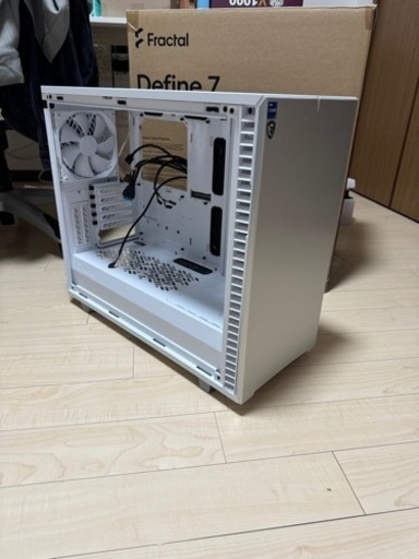 Fractal Design Define 7 Compact White PCケース PCケース(自作PC用