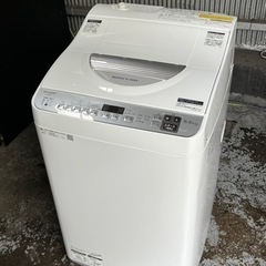 シャープ 洗濯機 2022年 5.5kg洗い 乾燥機能付 一人暮...