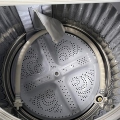 シャープ 洗濯機 2022年 5.5kg洗い 乾燥機能付 一人暮らし 単身者 ES-TX5F-S SHARP 動作品