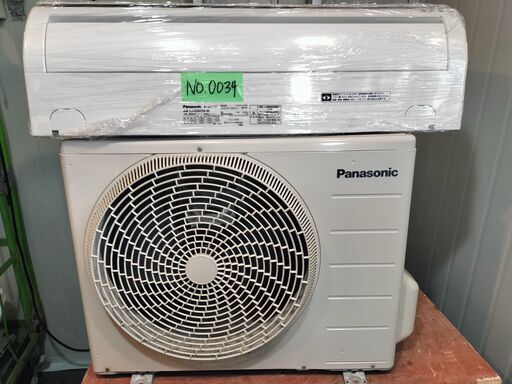 ワ0034 Panasonic2016年式2.2kw6畳適用38000円＠標準工事込み大阪市内価格
