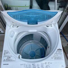 ★北41条店★洗濯機 東芝 AW-5G5 全自動洗濯機 5kg 2017年製 