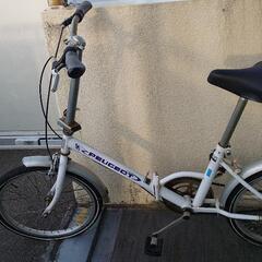【パンク】【5/27まで】自転車 折りたたみ自転車