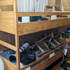 家具 ベッド 二段ベッド　マットレス　望遠鏡