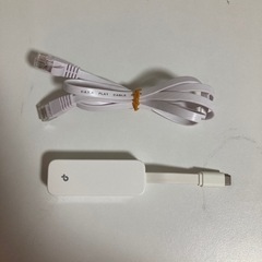 USB-C搭載デバイス 有線LANアダプタ  ＆LANケーブル 1m