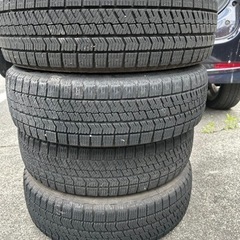 155/65 R14 スタッドレス ブリジストン ホイル付きタイヤ