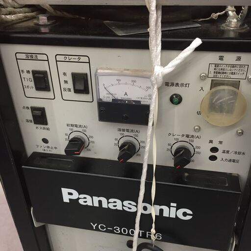 【中古】【店頭引取限定】panasonic インバーター制御 直流TIG溶接機　YC-300TR6　220,000円