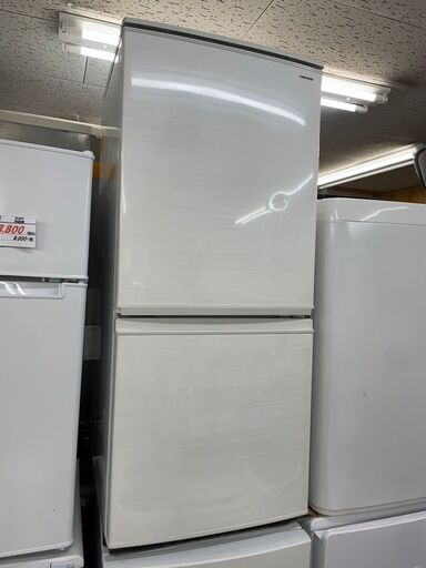 冷蔵庫　No.9610　SHARP　2017年製　137L　SJ-D14D-W　【リサイクルショップどりーむ鹿大前店】