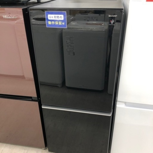 安心の6ヶ月保証付き！SHARP2ドア冷蔵庫2016年製137L【トレファク堺福田店】