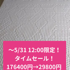 【〜5/31 12:00限定！タイムセール】176400円→29...