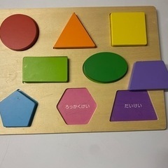 木製パズル  /子供用品　ベビー　おもちゃ 