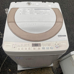 洗濯機　SHARP ES-KS70U 7kg