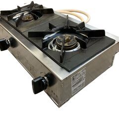 厨房器機 Rinnai/リンナイ 都市ガス用 業務用 2口コンロ RSB-206SV 2021年