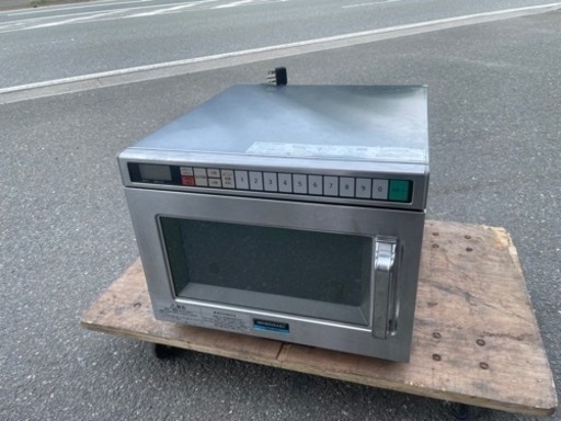 ■中古品 ホシザキ業務用電子レンジ HMN‐18C 2018年 単相200V 動作問題なし 店舗 厨房■