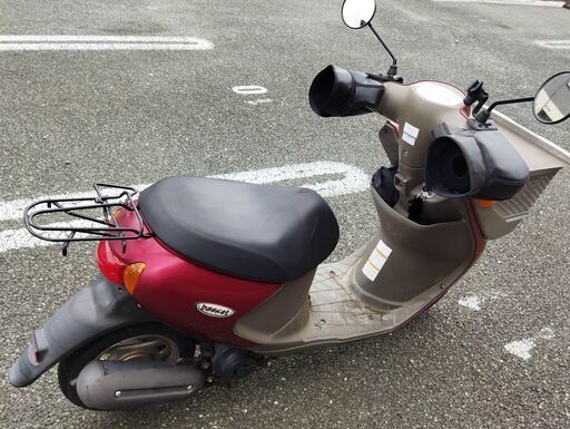 原付50cc レッツ4バスケット 要修理車 前カゴを標準装備した積載性