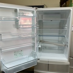 万代店　大型 冷蔵庫 426L NR-E436TL 2012年製 5ドア 左開き 400Lクラス Panasonic 家電 自動製氷