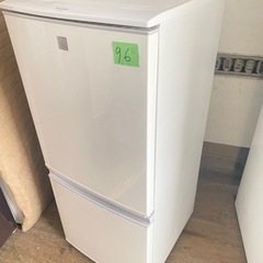 NO96❗️2019年式 福岡市内配送無料 シャープ 137L 2ドアノンフロン冷蔵庫 keyword キーワードホワイト SJ14E7KW