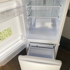 NO96❗️2019年式 福岡市内配送無料 シャープ 137L 2ドアノンフロン冷蔵庫 keyword キーワードホワイト SJ14E7KW