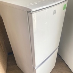 NO96❗️2019年式 福岡市内配送無料 シャープ 137L 2ドアノンフロン冷蔵庫 keyword キーワードホワイト SJ14E7KW